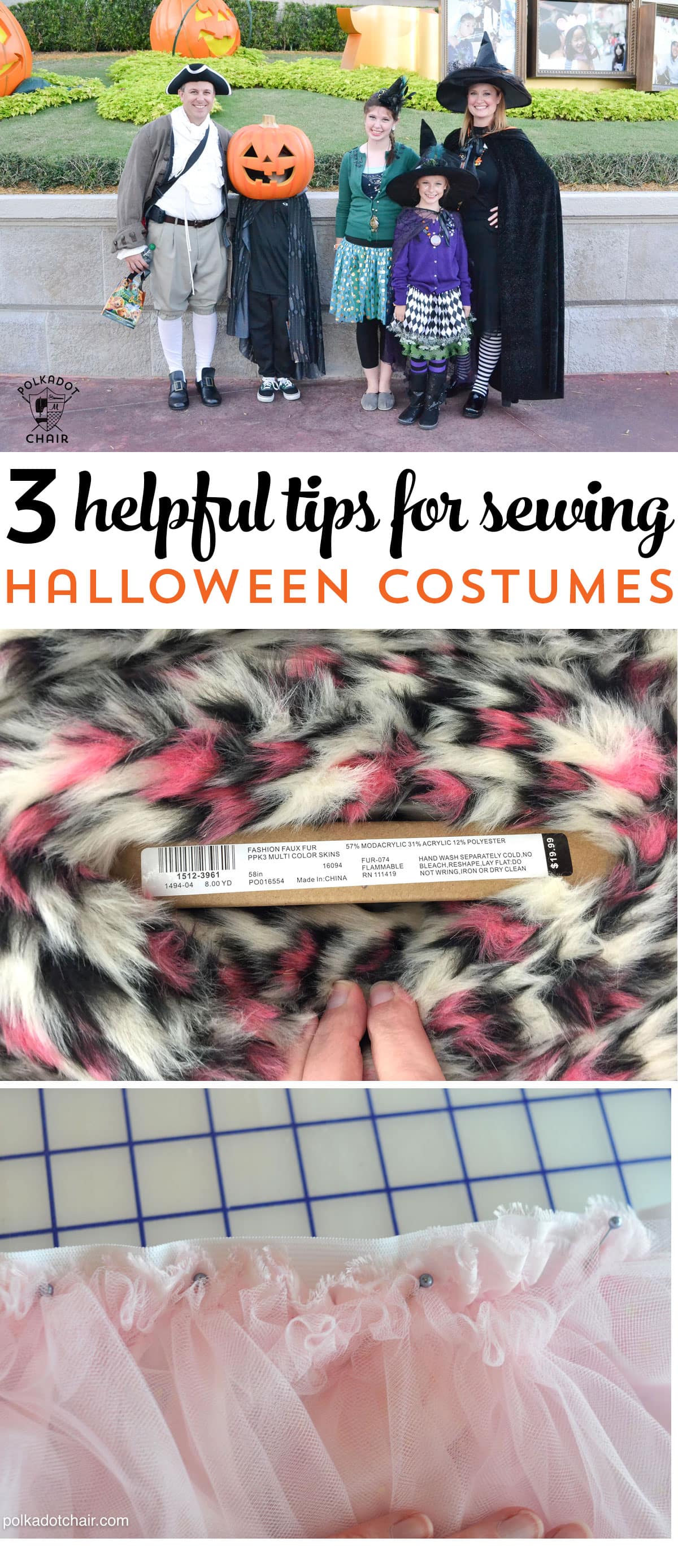 3 Trucs et astuces simples et utiles pour coudre des costumes d'Halloween !