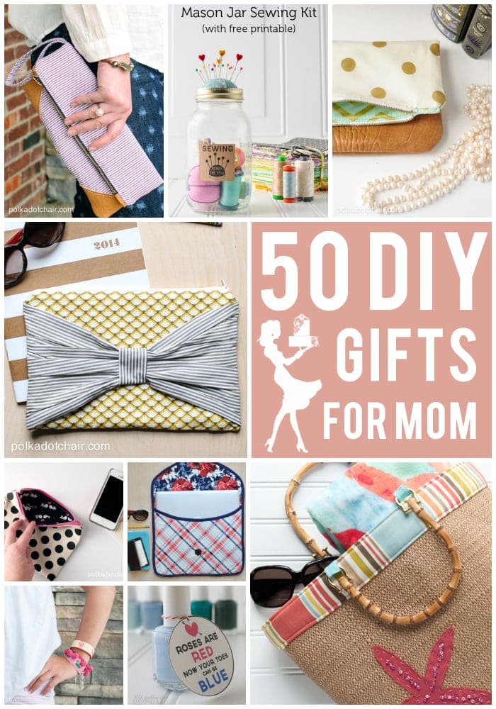 Plus de 50 idées de cadeaux DIY astucieuses, mignonnes, créatives et simples pour la fête des mères - des idées de quoi faire pour maman, y compris de nombreuses idées de cadeaux de dernière minute !