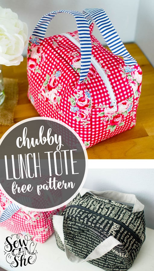 Patron de couture Chubby Lunch Tote