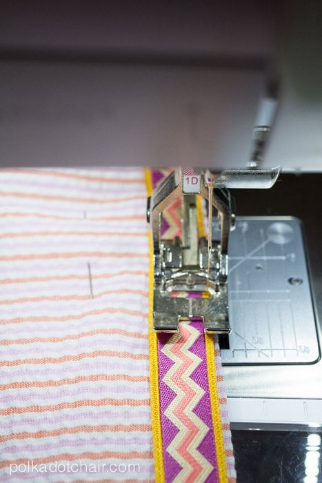 Tutoriel de couture de jupe d'été simple sur polkadotchair.com