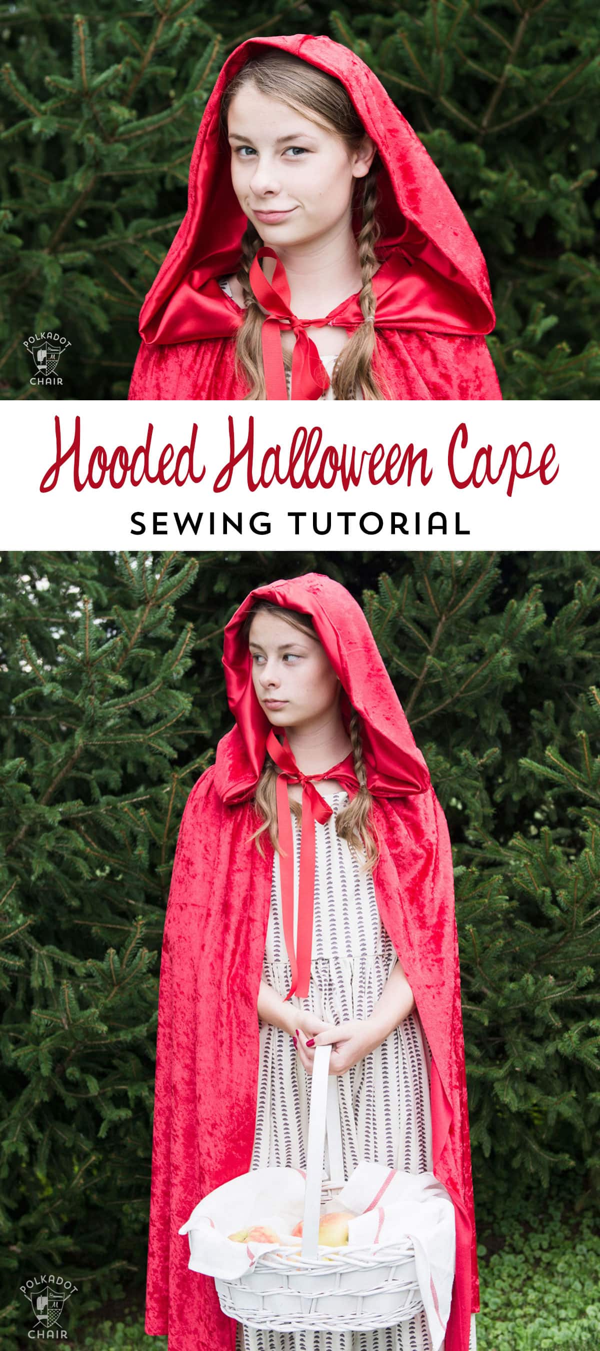 Comment confectionner une cape à capuche pour Halloween – un tutoriel vous apprend à la redimensionner pour les enfants ou les adultes