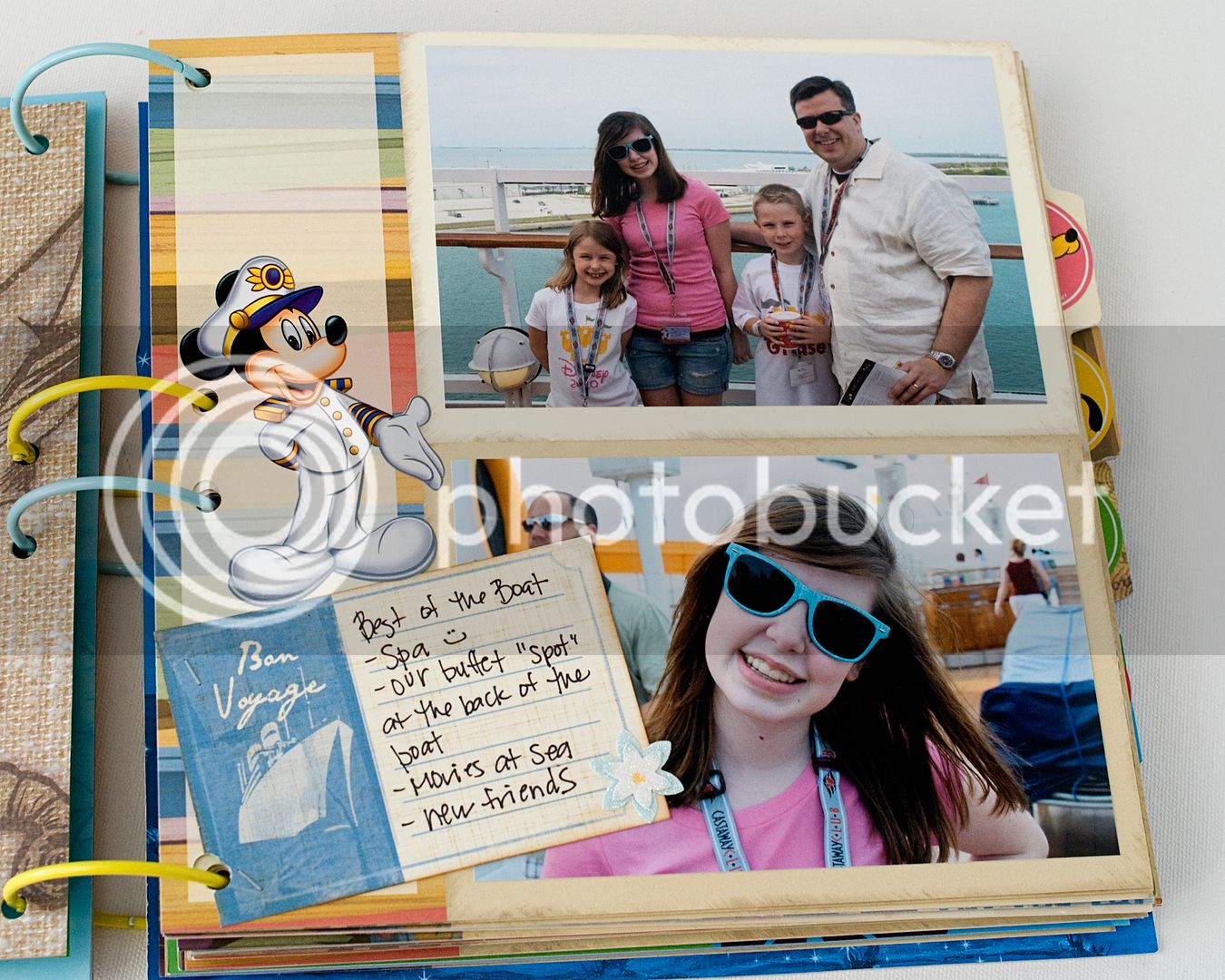 Apprenez à créer facilement un album photo ou un album personnalisé de vos vacances en croisière Disney.