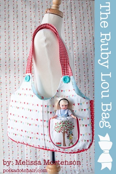 Ruby lou bag, un modèle de sac à main pour une petite fille