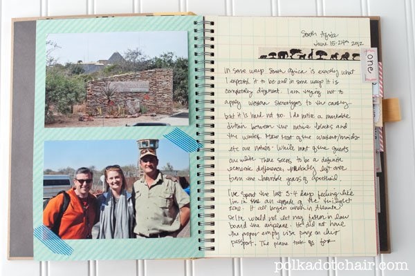 Idées pour utiliser un livre Smash pour tenir un journal de voyage et un album de vos vacances. Beaucoup d’idées de pages amusantes !