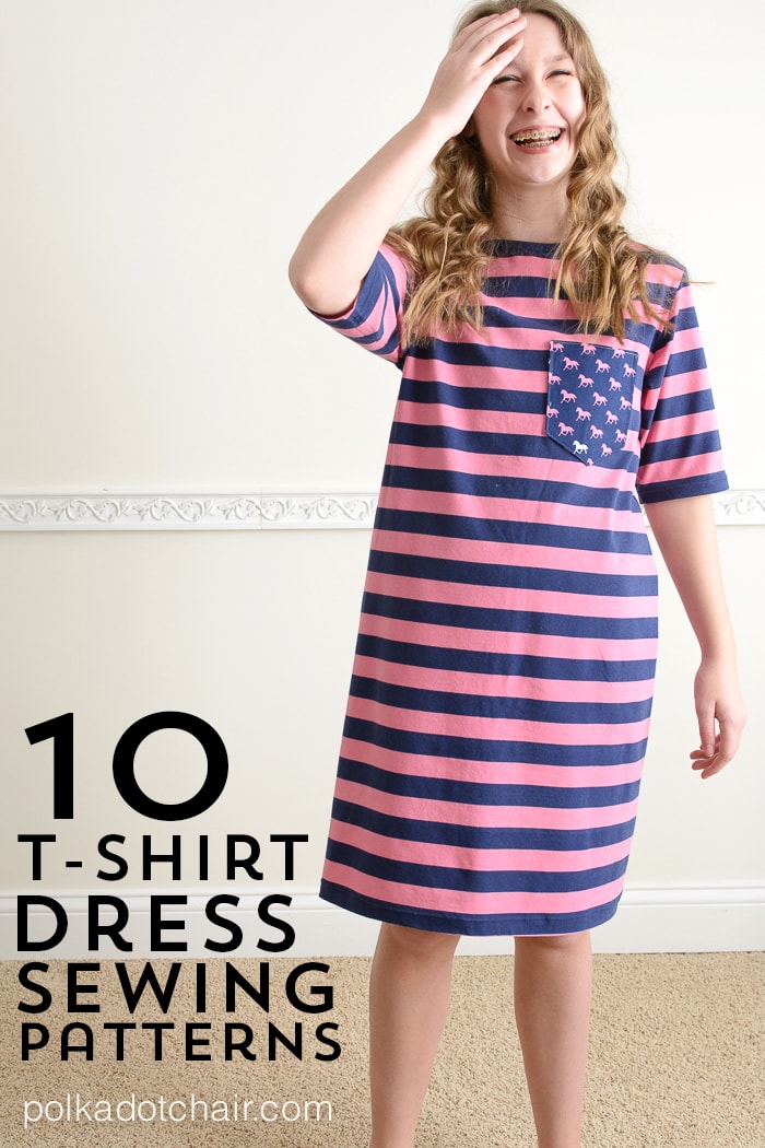 10 patrons de couture de robes t-shirts